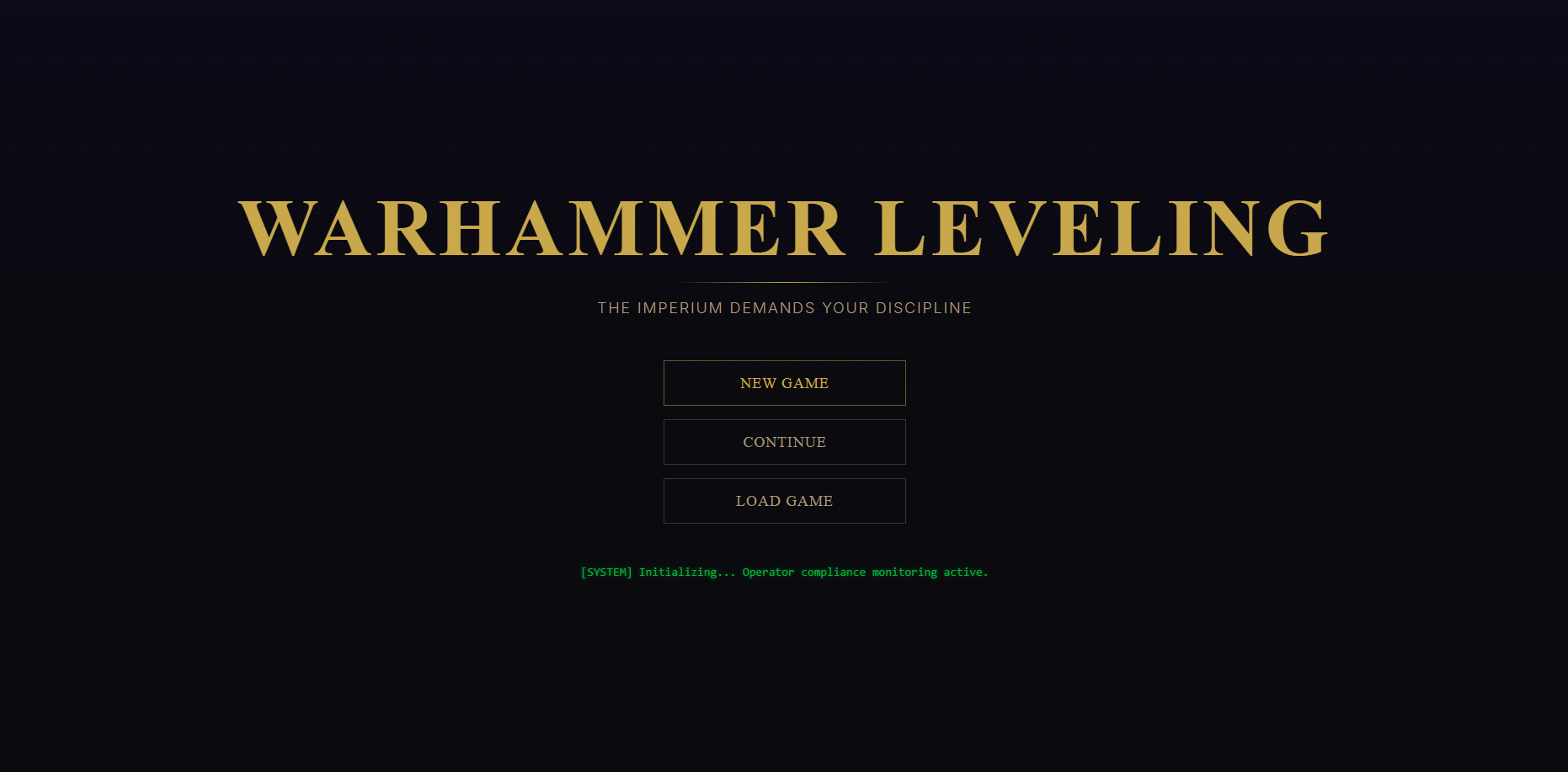 Warhammer Leveling preview